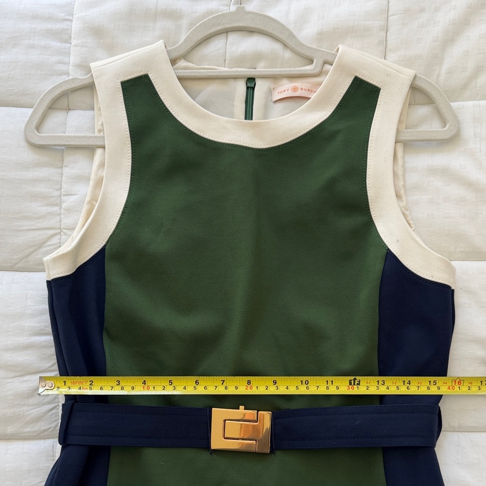 Tory Burch Colorblock Pattern Dress - Medium - Picture 5 of 12